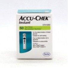 Accu Chek Instant Test Strips - 50 Strips Box-FREE DELIVERY