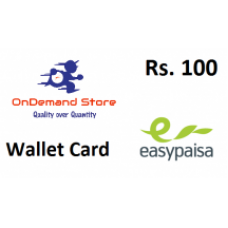EasyPaisa Mobile Wallet Rs.100 - Instant Fast Delivery