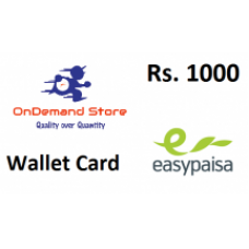 EasyPaisa Mobile Wallet Rs.1000 - Instant Fast Delivery