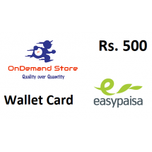 EasyPaisa Mobile Wallet Rs.500 - Instant Fast Delivery