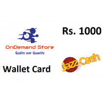 JazzCash Mobile Wallet Rs.1000 - Instant Fast Delivery